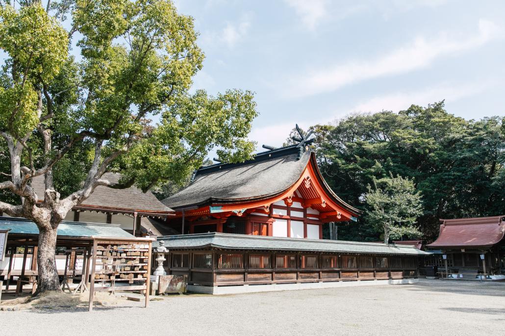 世界遺産 宗像大社（辺津宮）へのアクセスの画像