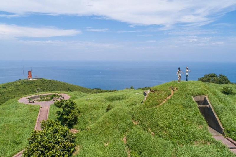 砲台跡、風車展望所